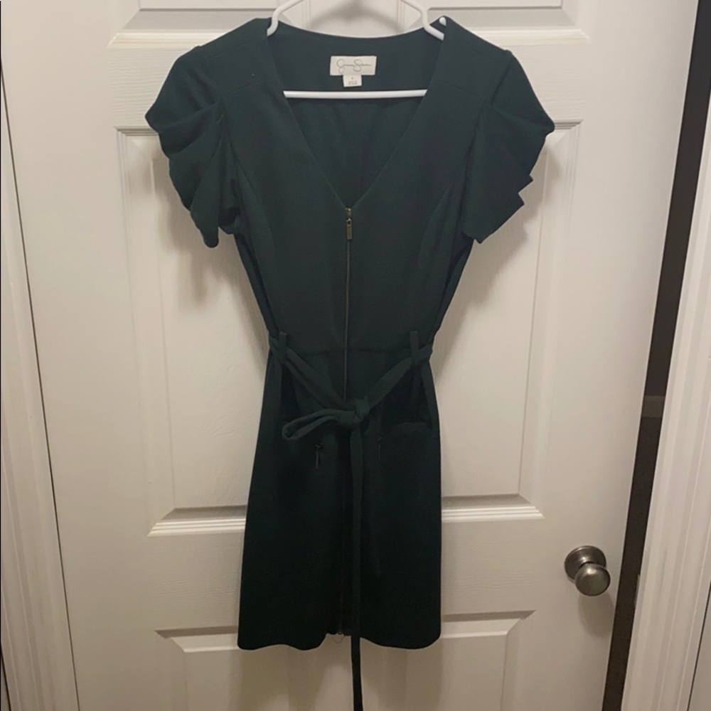 Jessica Simpson Forest Green Dress